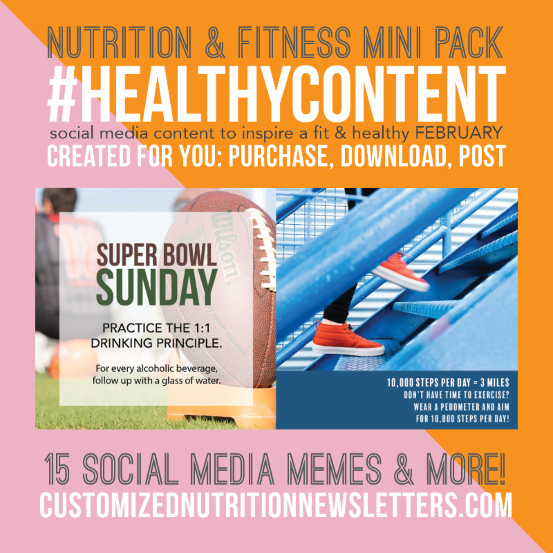 Nutrition and Fitness Healthy Content