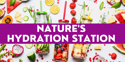 nutrition and wellness content recipe for June: Hydrate for Heart Health